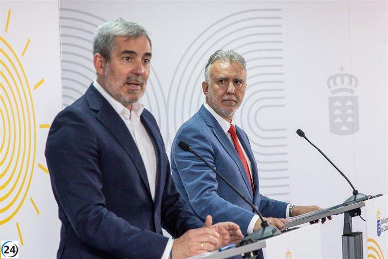 El presidente de Canarias cerca de cerrar acuerdo sobre menores migrantes