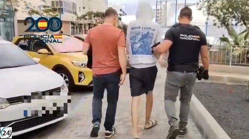 Dos hombres arrestados, uno de ellos por cometer 16 robos en Arrecife, Lanzarote.