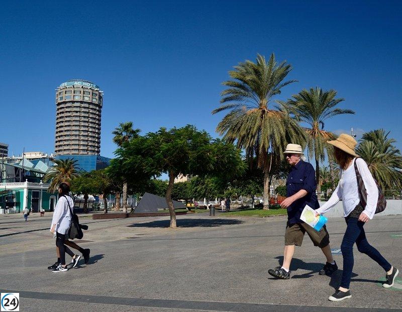 Éxito turístico en Canarias: 6,4 millones de visitantes y gasto de 9.639 millones hasta mayo.