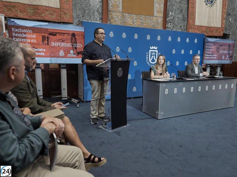 Aumenta un 2,1% el número de personas sin hogar en Tenerife: más de 2.300 afectados.