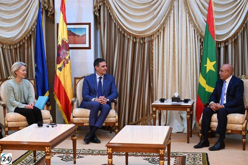 Sánchez refuerza lazos con Mauritania para combatir la inmigración y el terrorismo