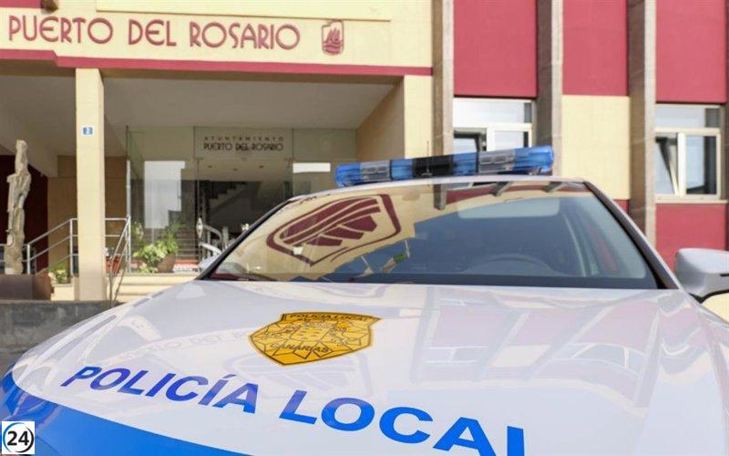 Motorista detenido por exceso de velocidad en vía urbana de Fuerteventura.