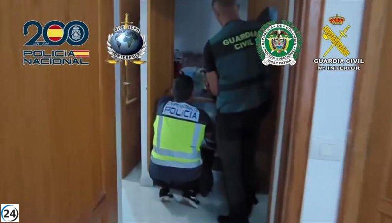 Desmantelado grupo criminal colombiano; liberan a 18 víctimas de trata en Badajoz y Lanzarote.