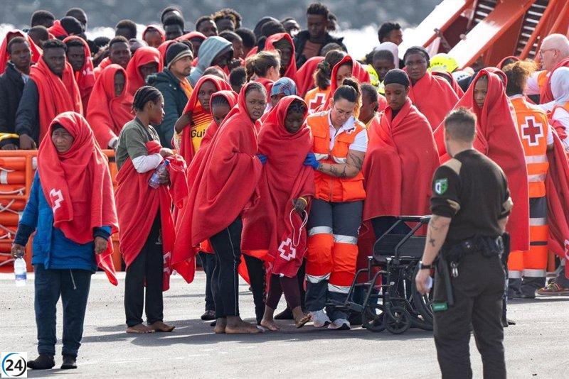 Canarias alcanza un récord en 2024 con 46,843 migrantes irregulares.