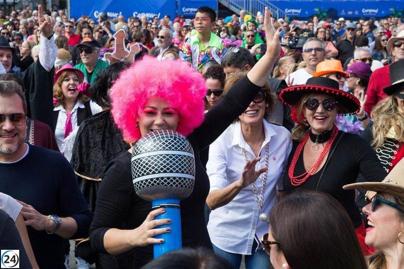 Arrestan a un joven de 14 años por conducta inapropiada en el Carnaval de Las Palmas.