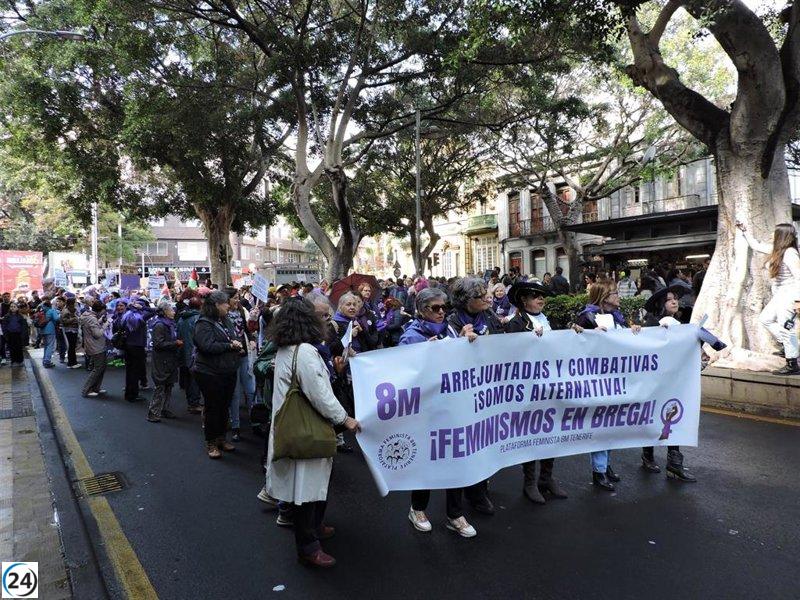 Feministas canarias se unen al 8M nacional: