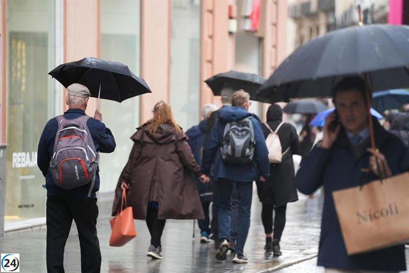 Cielos nublados y posibles lloviznas marcan el inicio de la semana en Canarias.