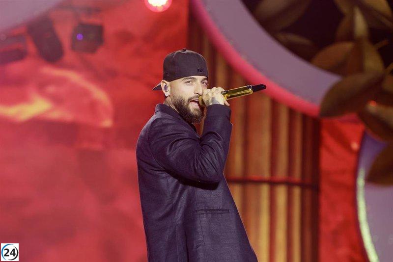 Maluma atrae a más de 70.000 espectadores en el cierre del Carnaval de Las Palmas.