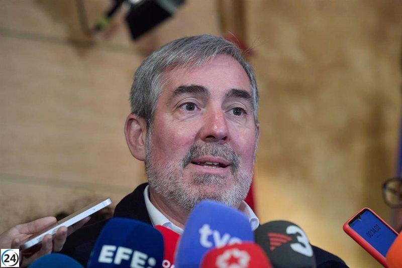 Clavijo asegura que el decreto ley, jurídicamente sólido, no le genera temor ante los recursos del PP.