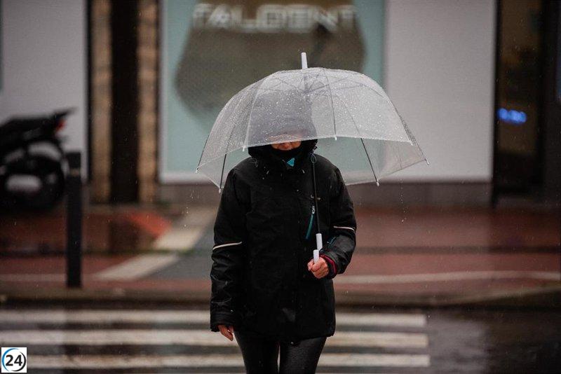 AEMET alerta sobre la llegada de la borrasca Nuria, que traerá vientos intensos y lluvias copiosas a Canarias.