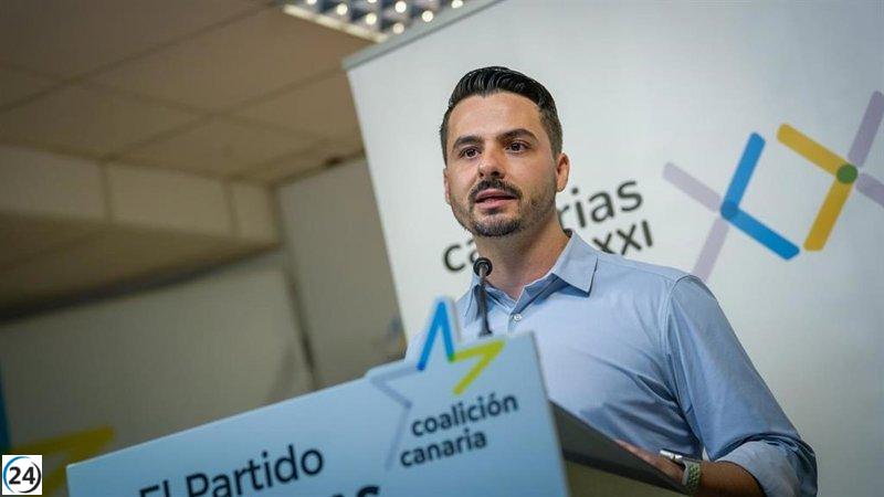 Toledo (CC) propone reforzar la representación nacionalista canaria en Madrid para ganar influencia.