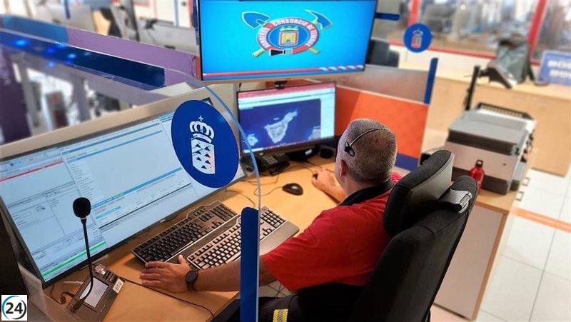 Indagan sobre el incendio en Adeje que destruyó más de 10 vehículos.