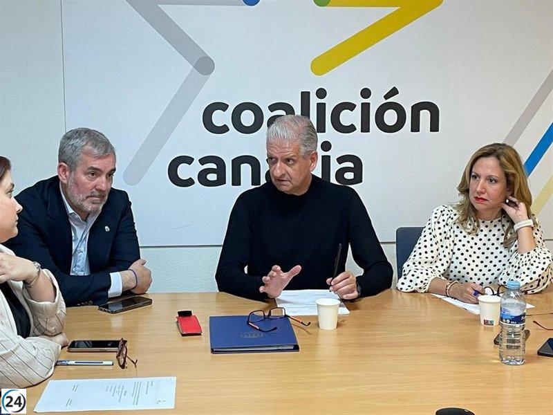 Francisco Linares busca reelección como secretario insular de Coalición Canaria en Tenerife.