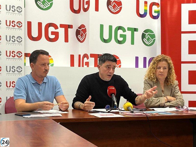 Canarias registró 53,591 accidentes laborales en 2024, 17 de ellos mortales, informa UGT.