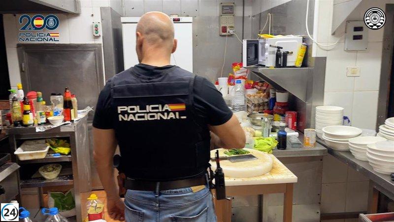 Desmantelan un casino clandestino en el sótano de un restaurante asiático en Gran Canaria.