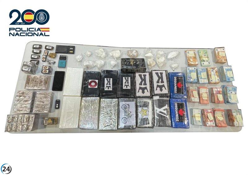 Desarticulan red de narcotráfico en Cruce de Arinaga con la arresto de un sospechoso.