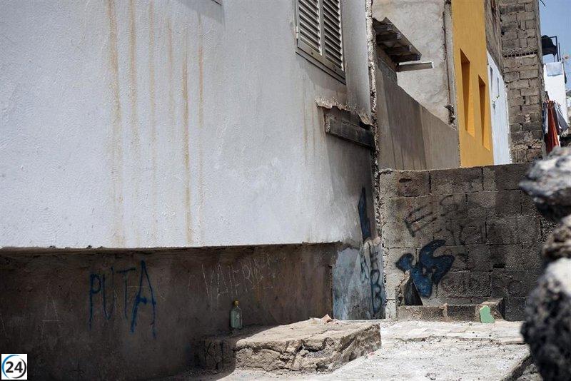Joven encarcelado tras incendio que dejó quemaduras en una niña en La Isleta, Gran Canaria.