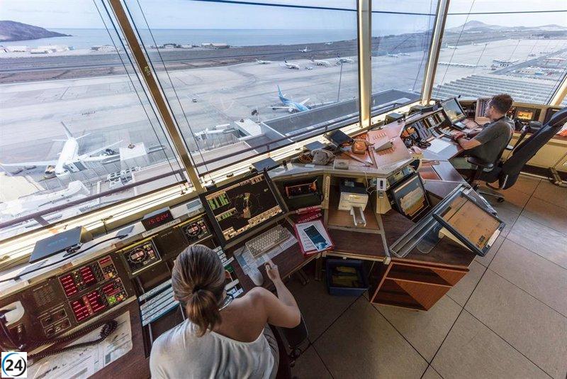 Condiciones climáticas complicadas en Gran Canaria provocan desvío de siete vuelos a Fuerteventura.