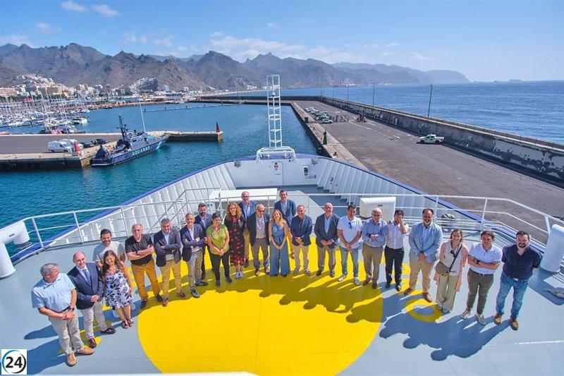 El buque 'Odón de Buen' destaca en Tenerife por su papel en la investigación marina.
