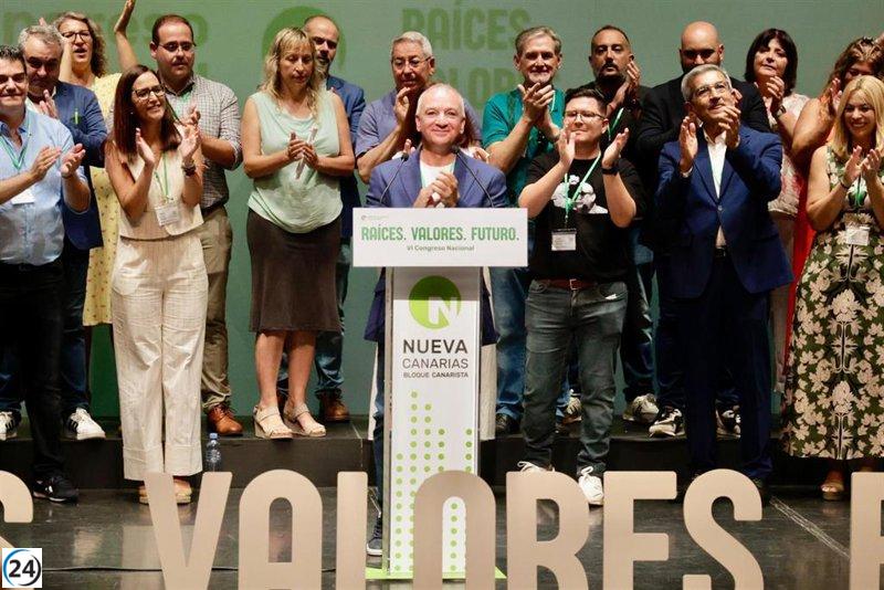 Luis Campos asume el cargo de secretario general nacional de Nueva Canarias-Bloque Canarista.