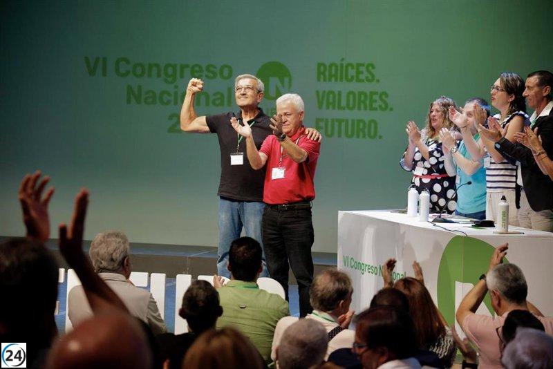 Román Rodríguez concluye 20 años de liderazgo en NC-BC marcado por el nacionalismo de izquierda.