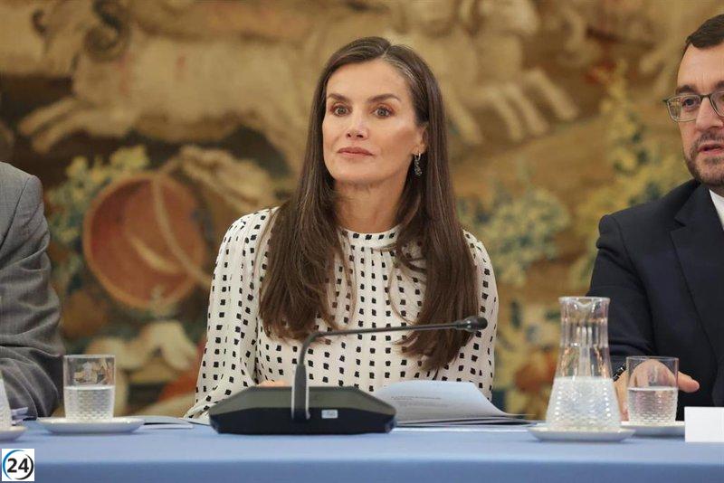 La Reina Letizia lidera en Tenerife la apertura de la Reunión Anual del Cervantes.