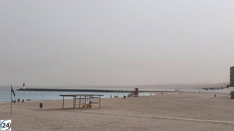 Las temperaturas más altas de Canarias se registran en Gran Canaria y Fuerteventura este domingo por la mañana.