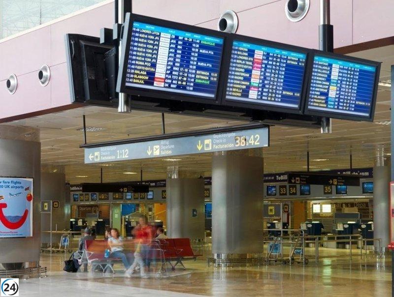 Detenidas dos personas en Tenerife Sur por intentar salir con papeles falsos.