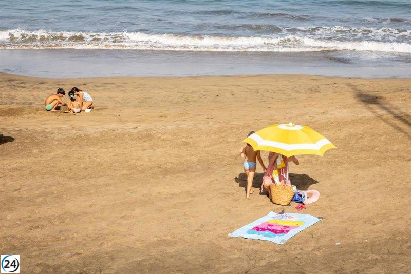Alerta amarilla por calor extremo en las Islas Occidentales y Gran Canaria este domingo, con temperaturas que podrían alcanzar los 36º.