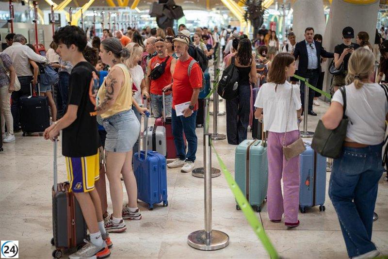 Canarias atrae a 9,2 millones de turistas internacionales hasta julio, un crecimiento del 4,9%.