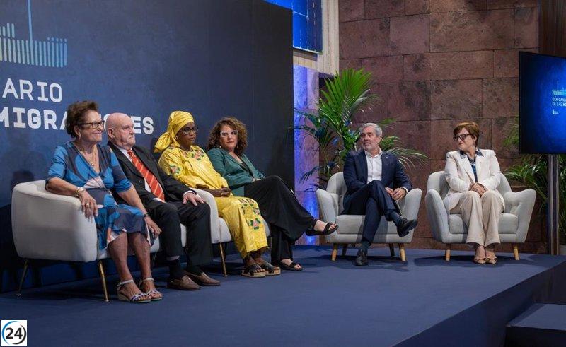 El Gobierno regional premia el esfuerzo por los migrantes canarios con la distinción Valbanera.