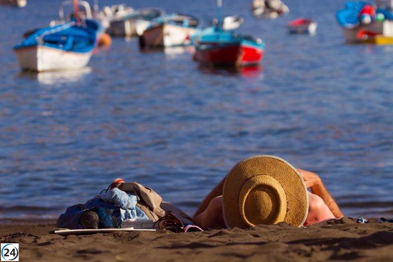 Aumento del 6% en el turismo internacional en Canarias en julio, con un gasto que alcanza los 2.219 millones, un 14,1% superior.