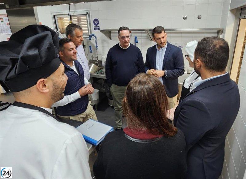 Canarias amplía la capacidad de los comedores escolares en Lanzarote con 70 nuevas plazas.