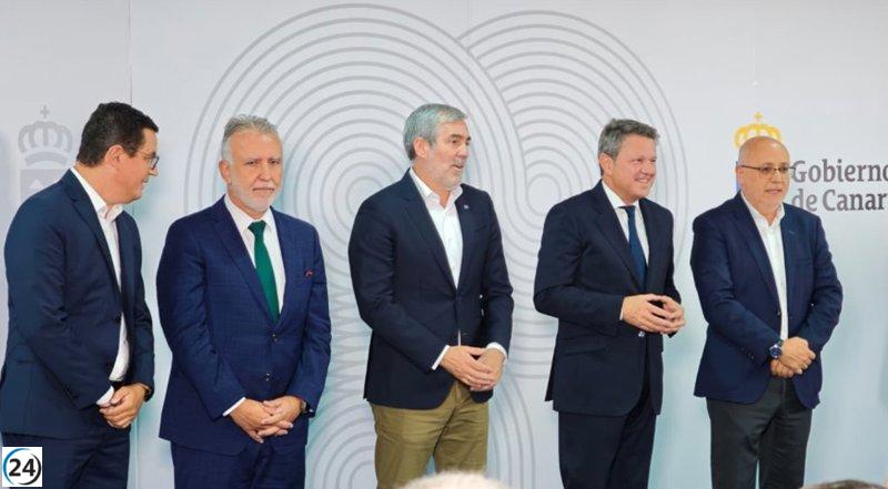 Estado y Gobierno de Canarias se unen para avanzar en el proyecto del tren en Gran Canaria.