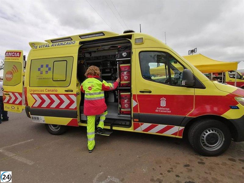 Trágica caída: hombre pierde la vida en Arrecife tras caer desde seis metros.