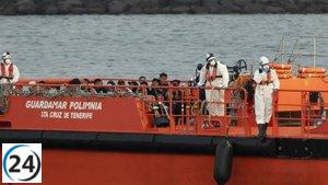 Gobierno de Canarias señalado por delegado por remitir 8 casos de migrantes adultos.