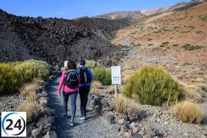Cabildo establece ecotasa para acceso al Teide: 300 visitantes diarios, gratis para residentes y 25 euros para forasteros.