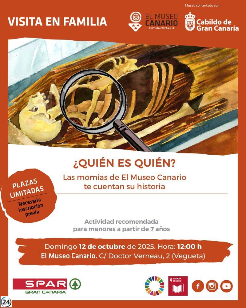 El Museo Canario presenta una actividad familiar sobre la historia de sus momias.