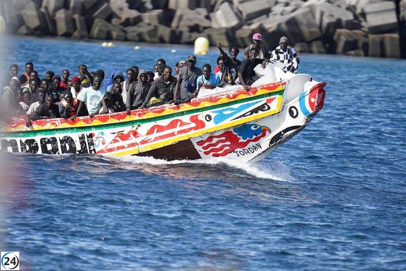 Disminuye un 52% la inmigración de Mauritania a Canarias en lo que va del año.