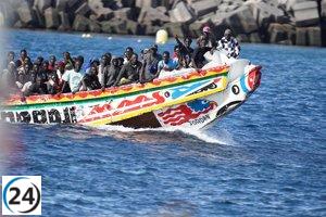 Disminuye un 52% la inmigración de Mauritania a Canarias en lo que va del año.