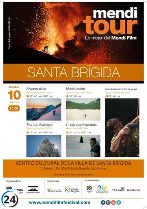 Mendi Tour regresa a Santa Brígida con un aforo completo y 5 impresionantes películas de montaña.