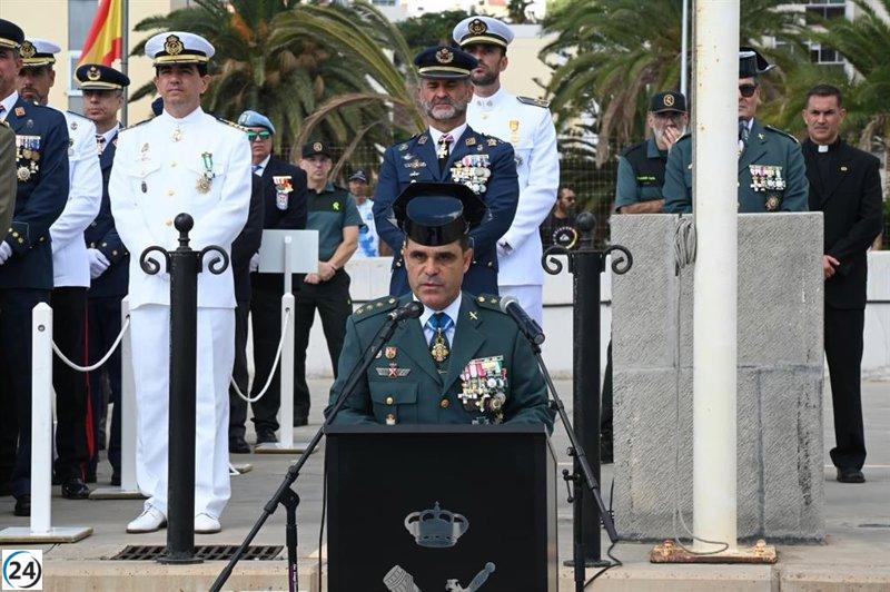 La Guardia Civil informa que ha resuelto el 52% de los delitos en Las Palmas.