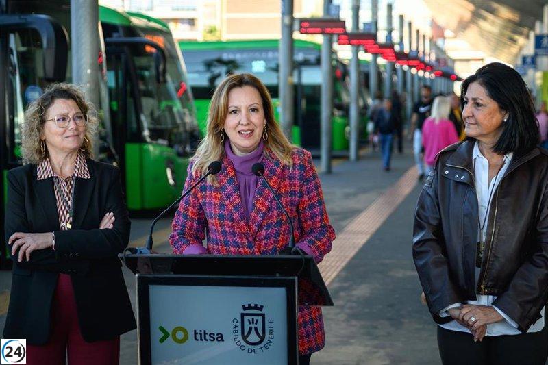 Tenerife adquiere 70 autobuses para Titsa con una inversión superior a 28 millones.