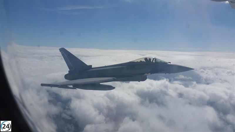 El sur de Canarias se convierte en un campo de entrenamiento aéreo con el ejercicio Ocean Sky 2025.