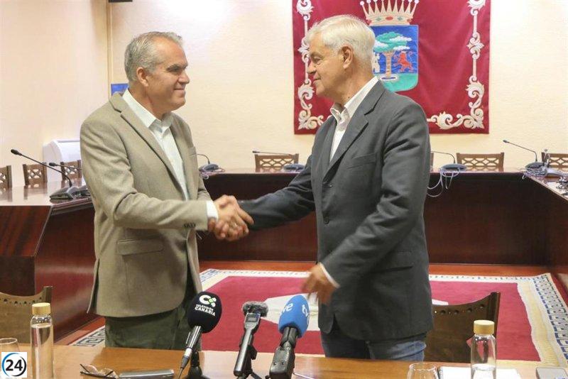 PSOE y PP alcanzan un pacto en El Hierro para garantizar la estabilidad del Cabildo.