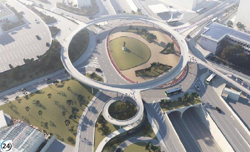 La pasarela peatonal de Padre Anchieta en La Laguna comenzará su funcionamiento en febrero de 2026.
