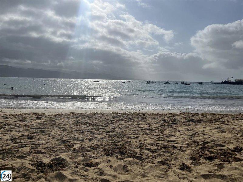 Clima despejado y temperaturas constantes en Canarias este sábado.