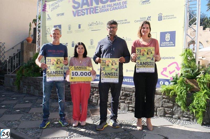 La San Silvestre de Las Palmas aspira a reunir 10.000 corredores en su edición de 2025.