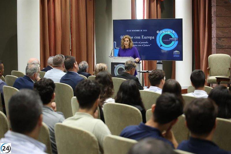 Astrid Pérez considera a la UE un apoyo crucial para Canarias y demanda representación regional en los fondos de cohesión.