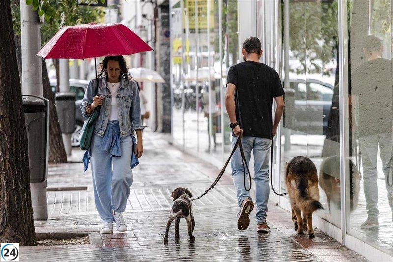 Clima adverso: Canarias enfrentará un intenso frente atlántico con fuertes lluvias desde este miércoles.